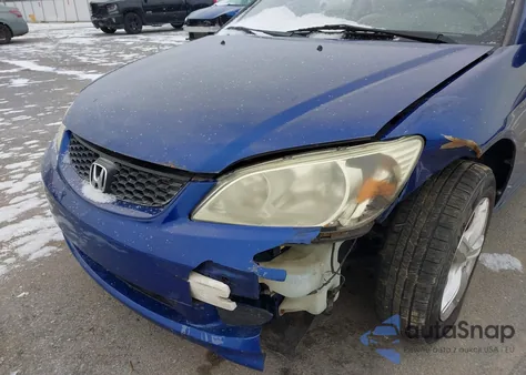 2004 Honda Civic Lx z USA, uszkodzony, nr VIN 1HGEM22584L066764